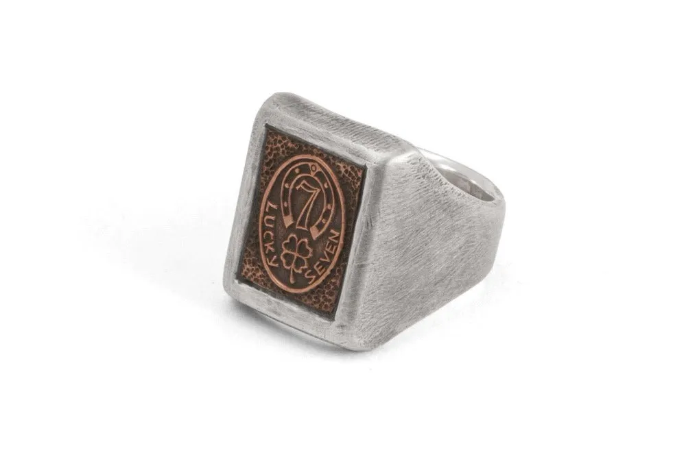#039 - Signet Ring Lucky Seven