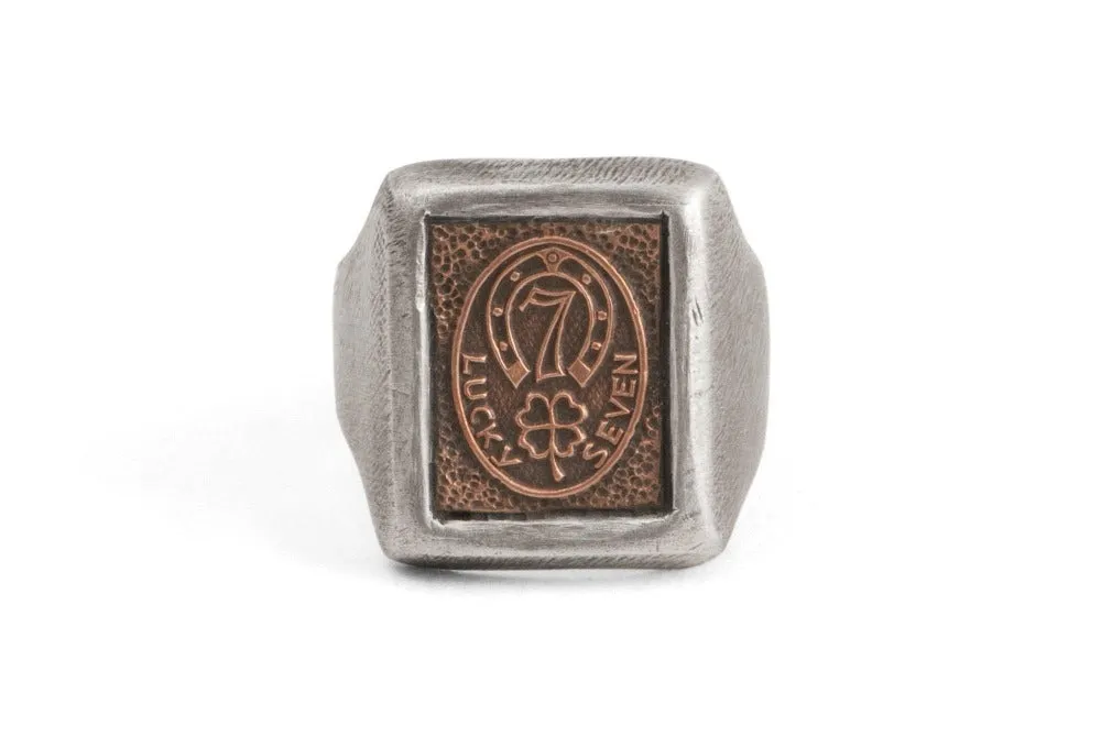 #039 - Signet Ring Lucky Seven