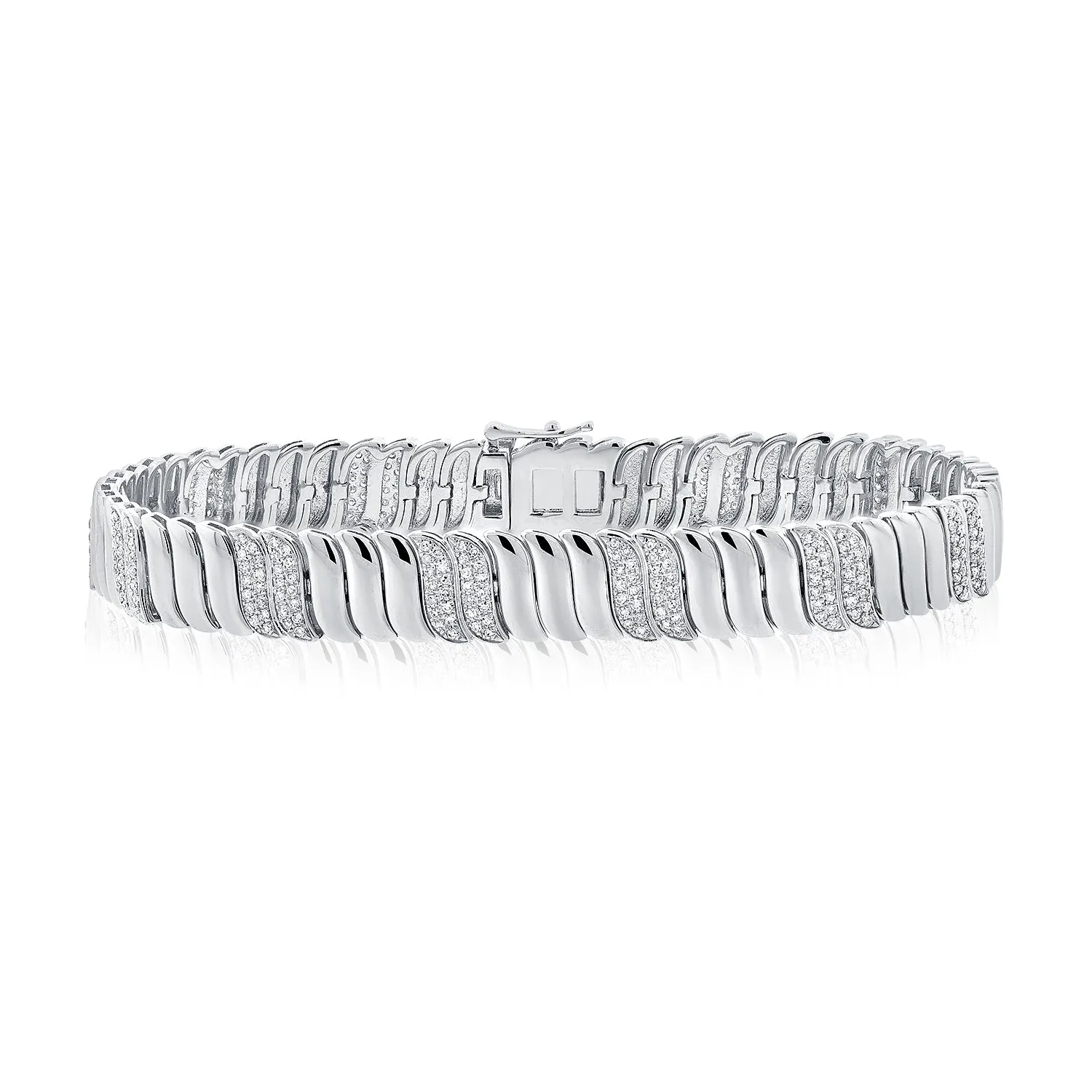 14K Gold & Diamond Bracelet - 0.95ct