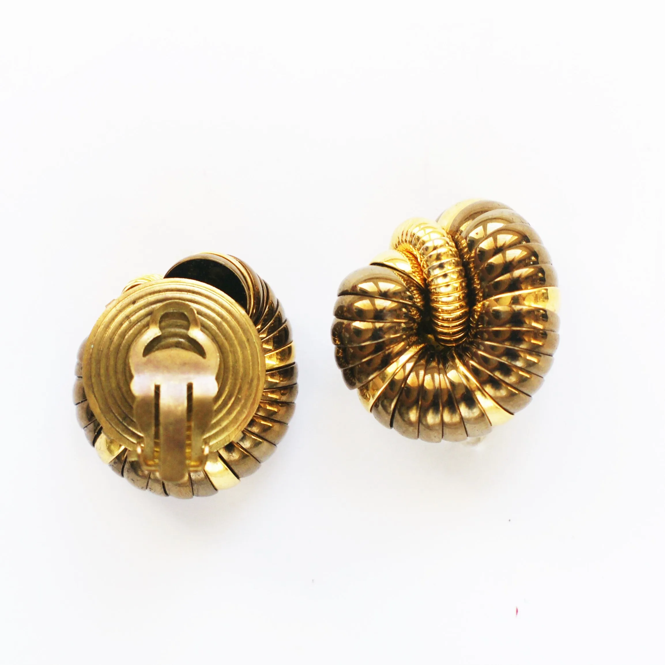 1960s Italian Clip On Earrings