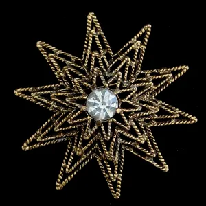 1960s Tara Star Brooch/Pendant