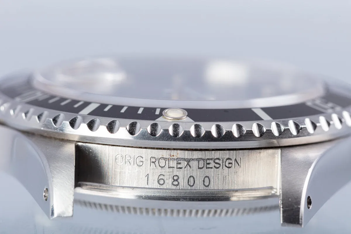 1985 Rolex Submariner 16800 "Spider" Dial