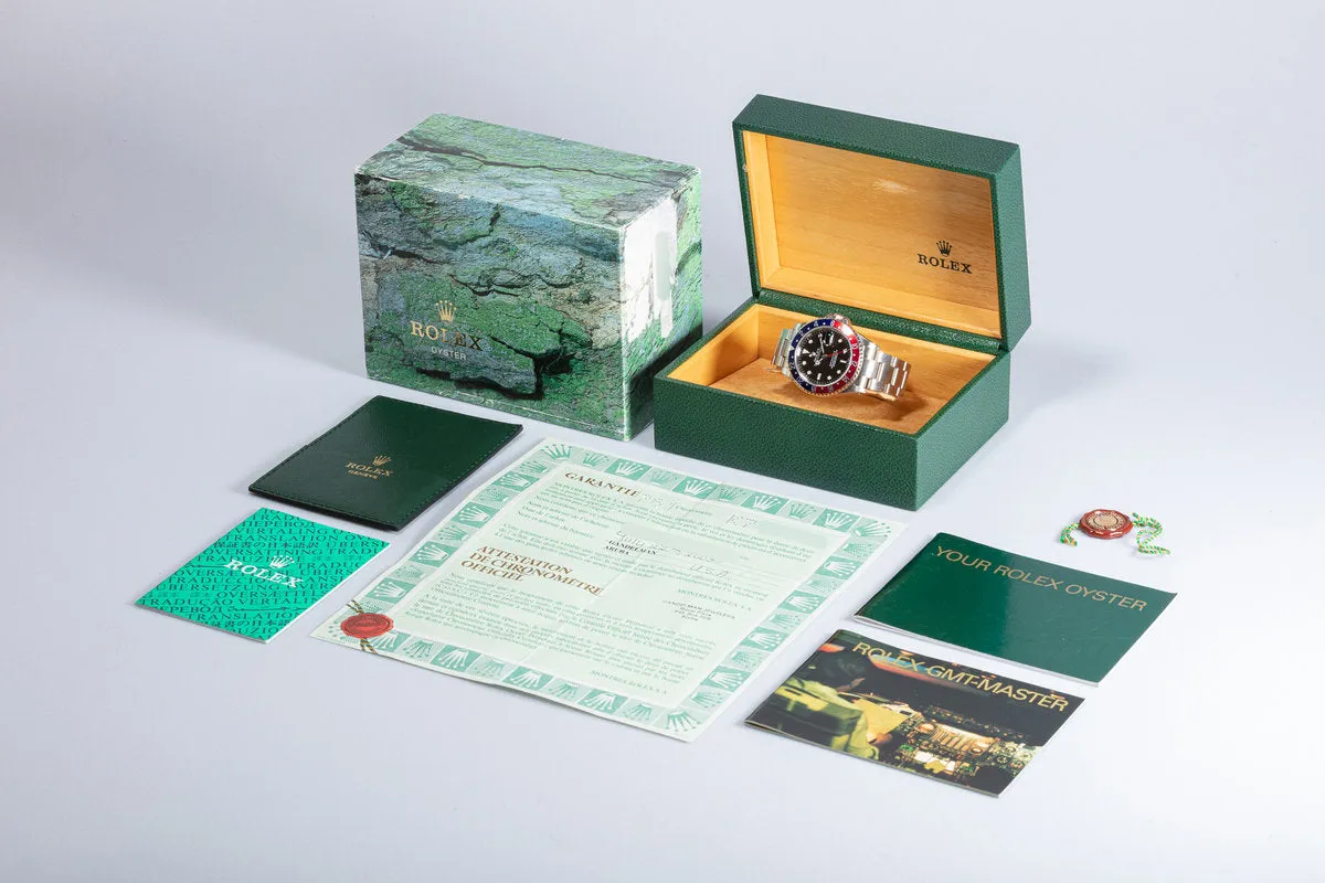 2003 Rolex GMT-Master II 16710 with Box & Papers