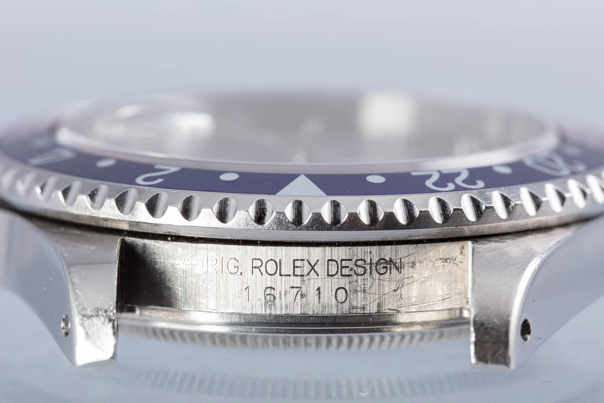 2003 Rolex GMT-Master II 16710 with Box & Papers