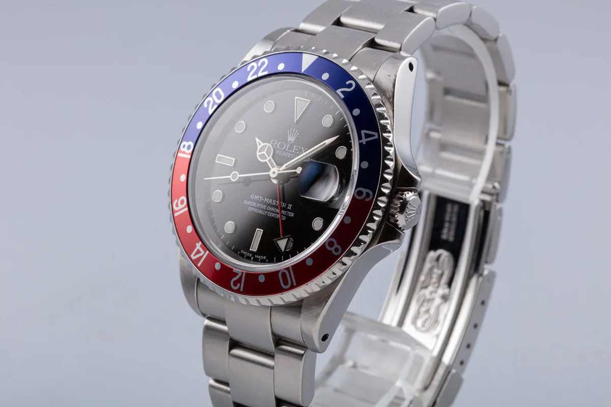 2003 Rolex GMT-Master II 16710 with Box & Papers