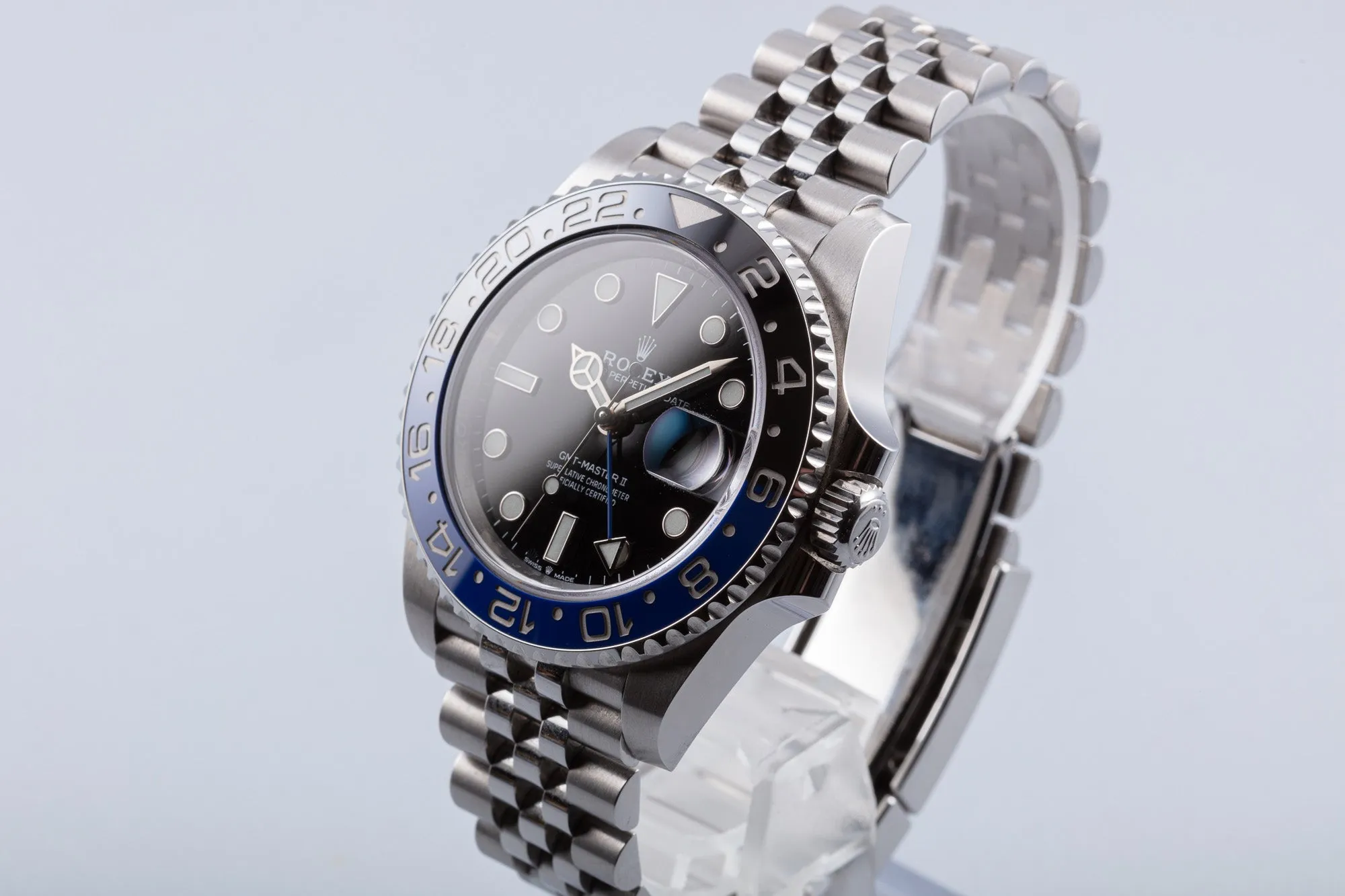 2020 Rolex GMT-Master II 127710BLNR "Batman" with Box & Card