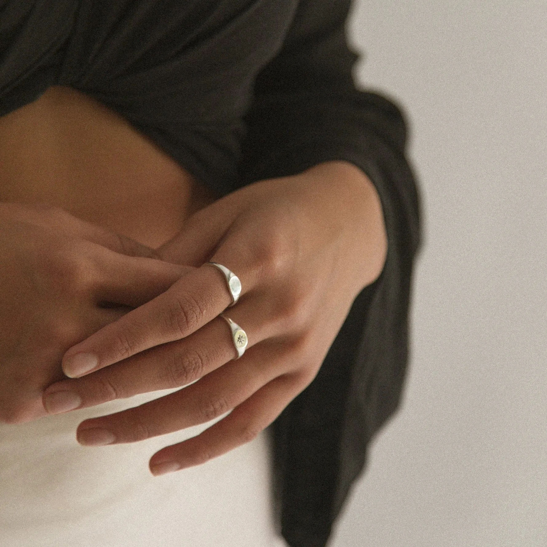 Adult Signet Ring - Silver