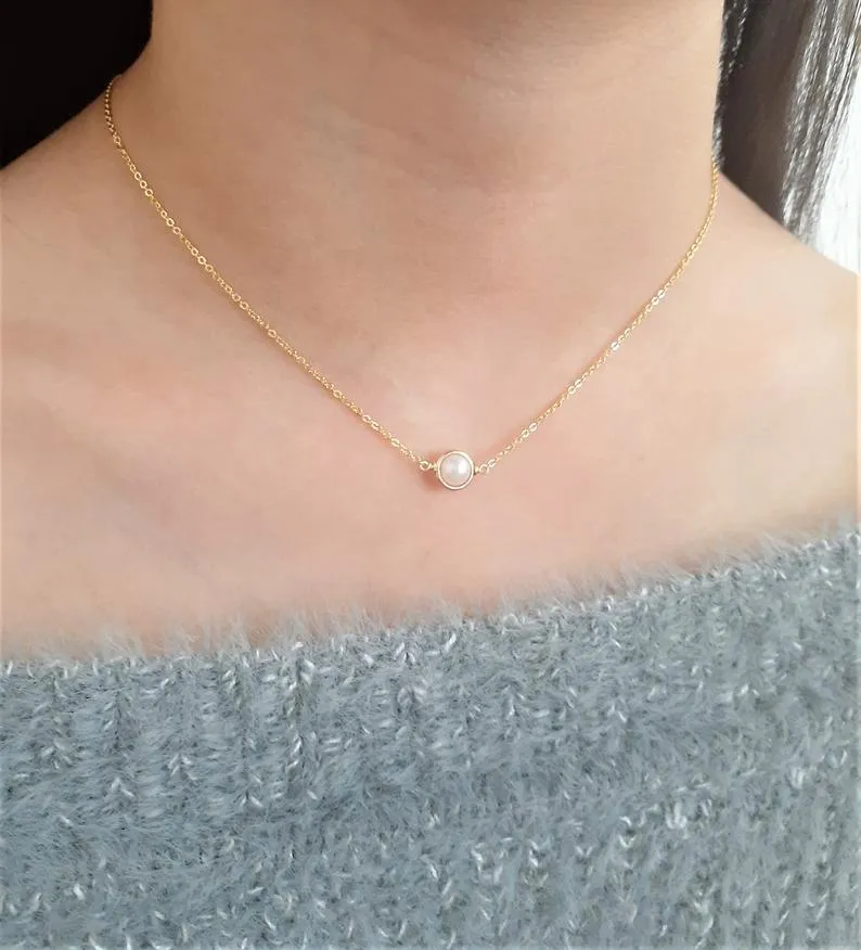 Akoya Pearl Pendant Necklace