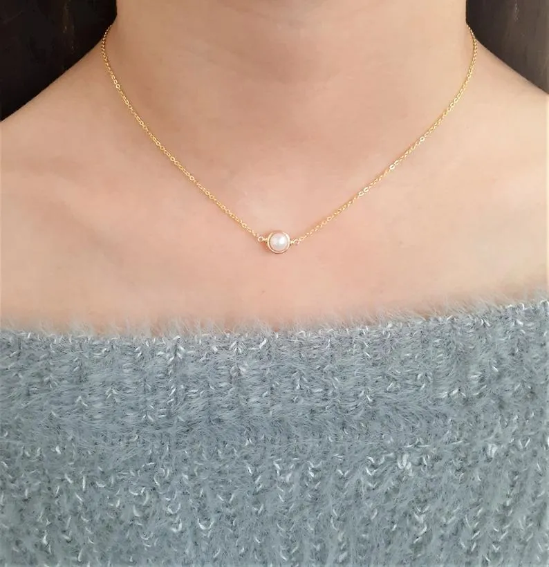 Akoya Pearl Pendant Necklace