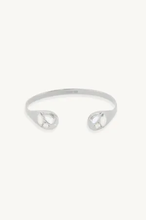 Alessia Moonstone Silver Cuff