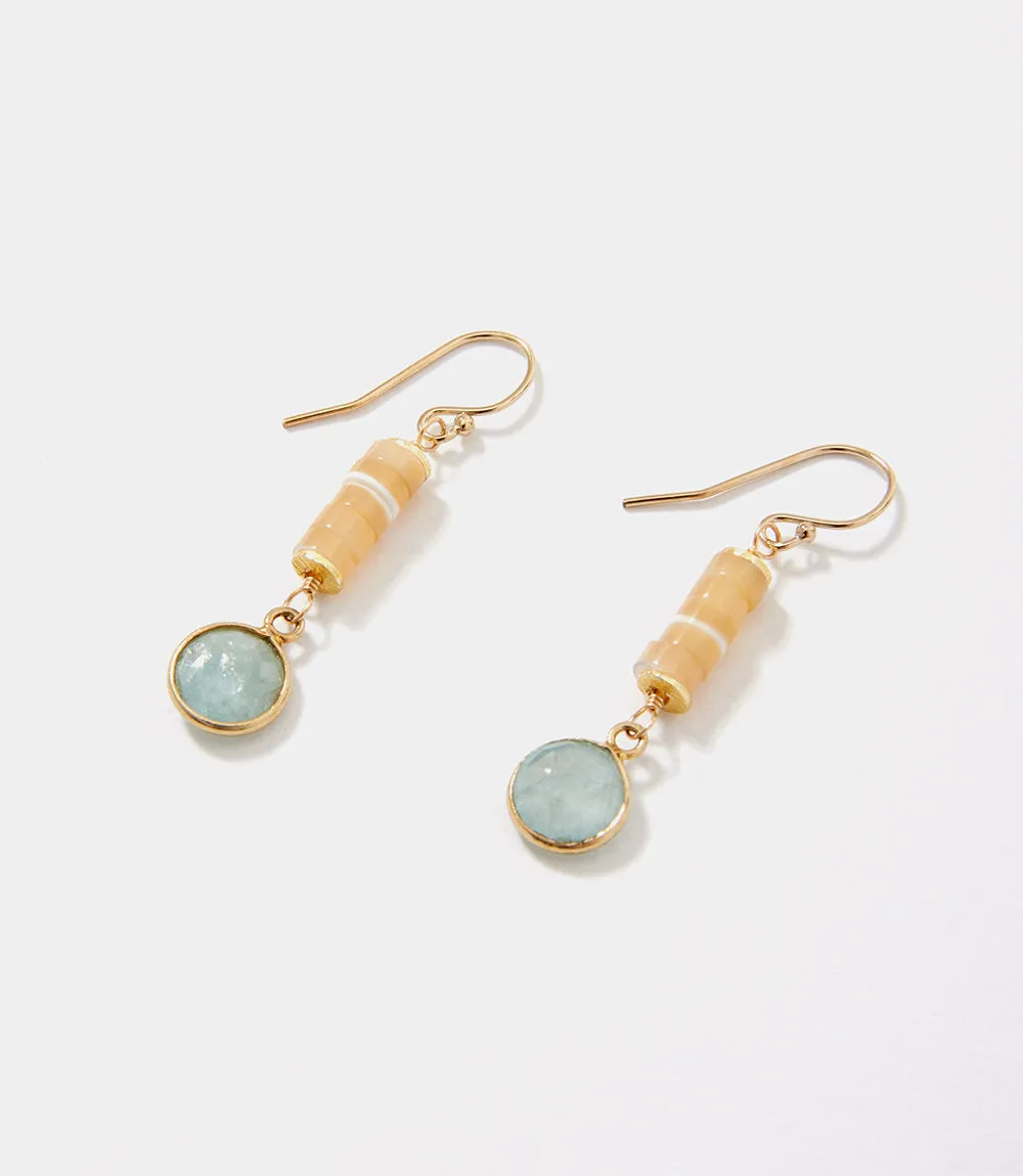 Aquamarine Dangle Earrings