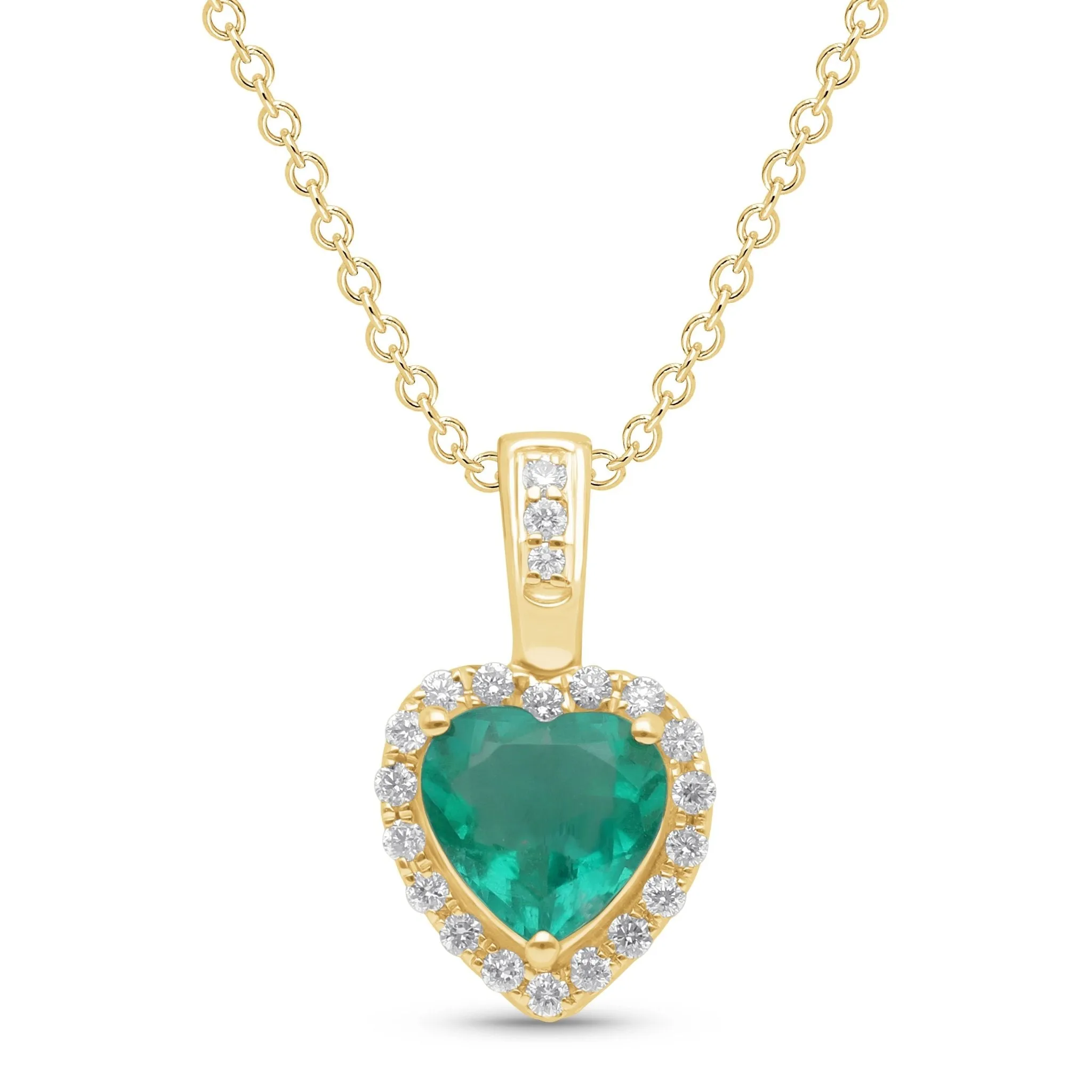 Ardent Heart Necklace - WG