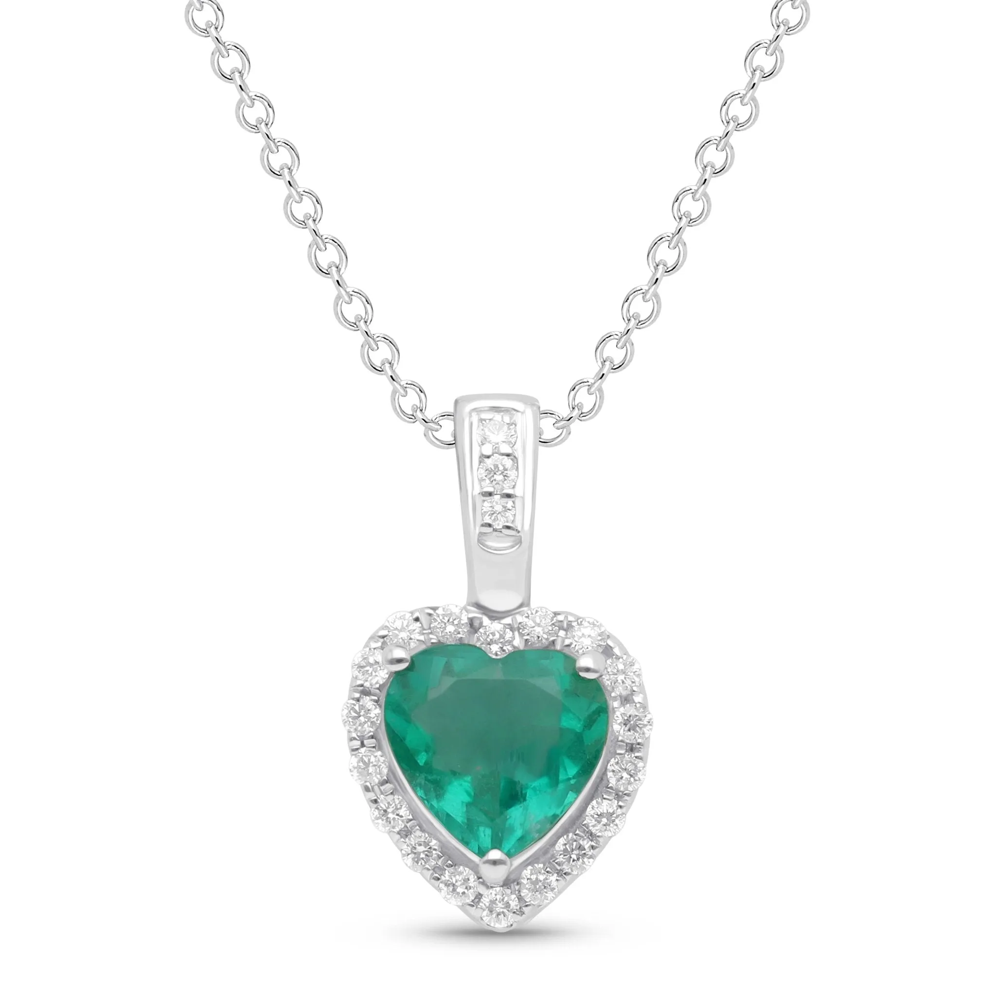 Ardent Heart Necklace - WG