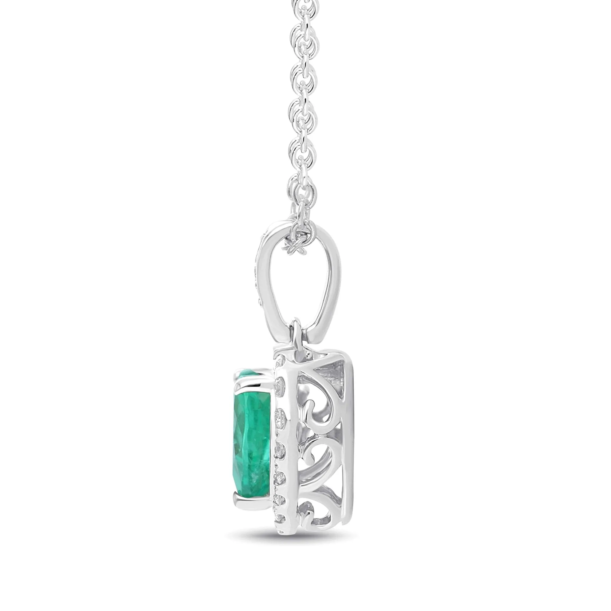 Ardent Heart Necklace - WG