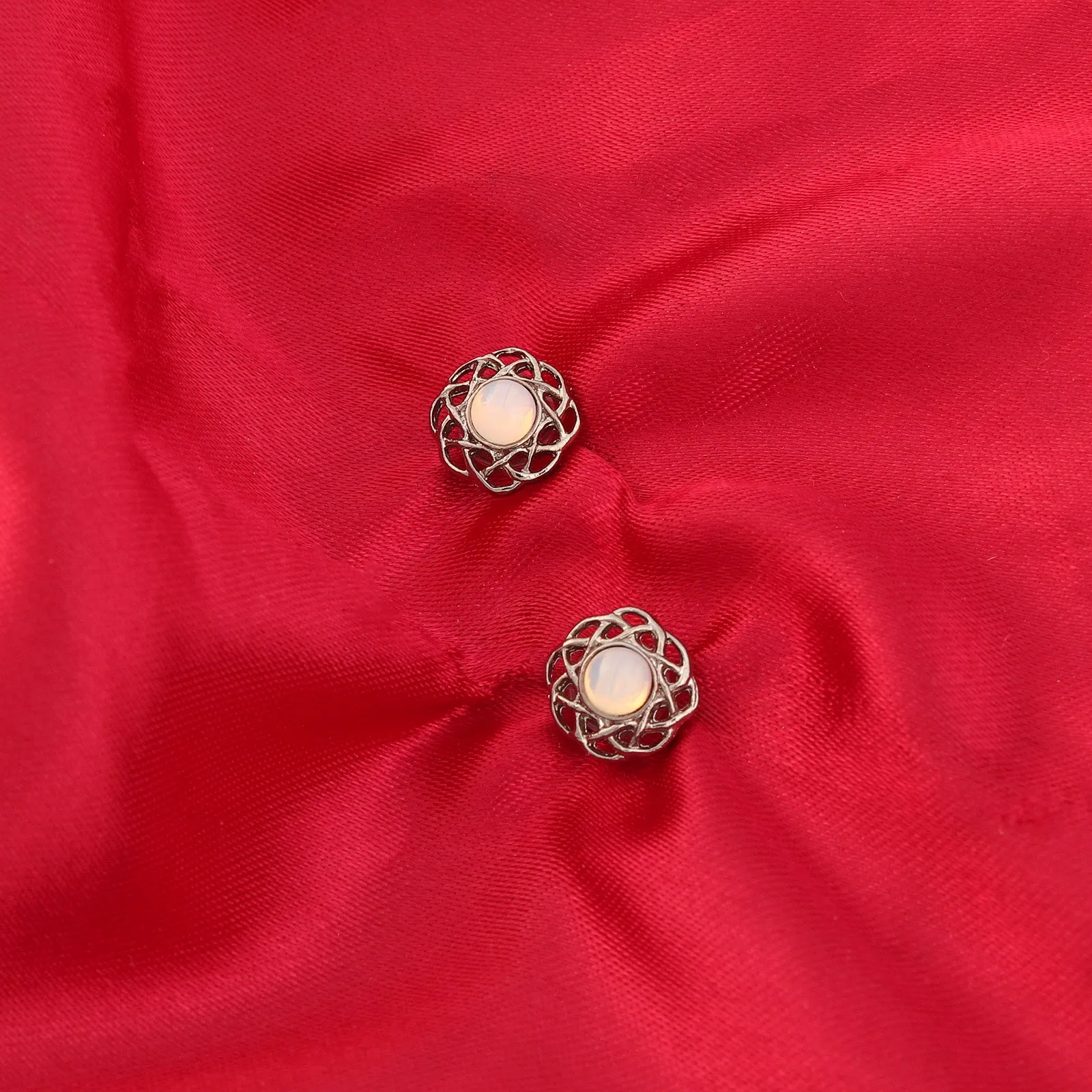 Art Pewter Earrings October