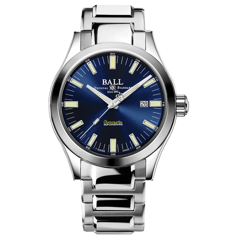 Ball Engineer M Marvelight Steel Blue Dial 43mm