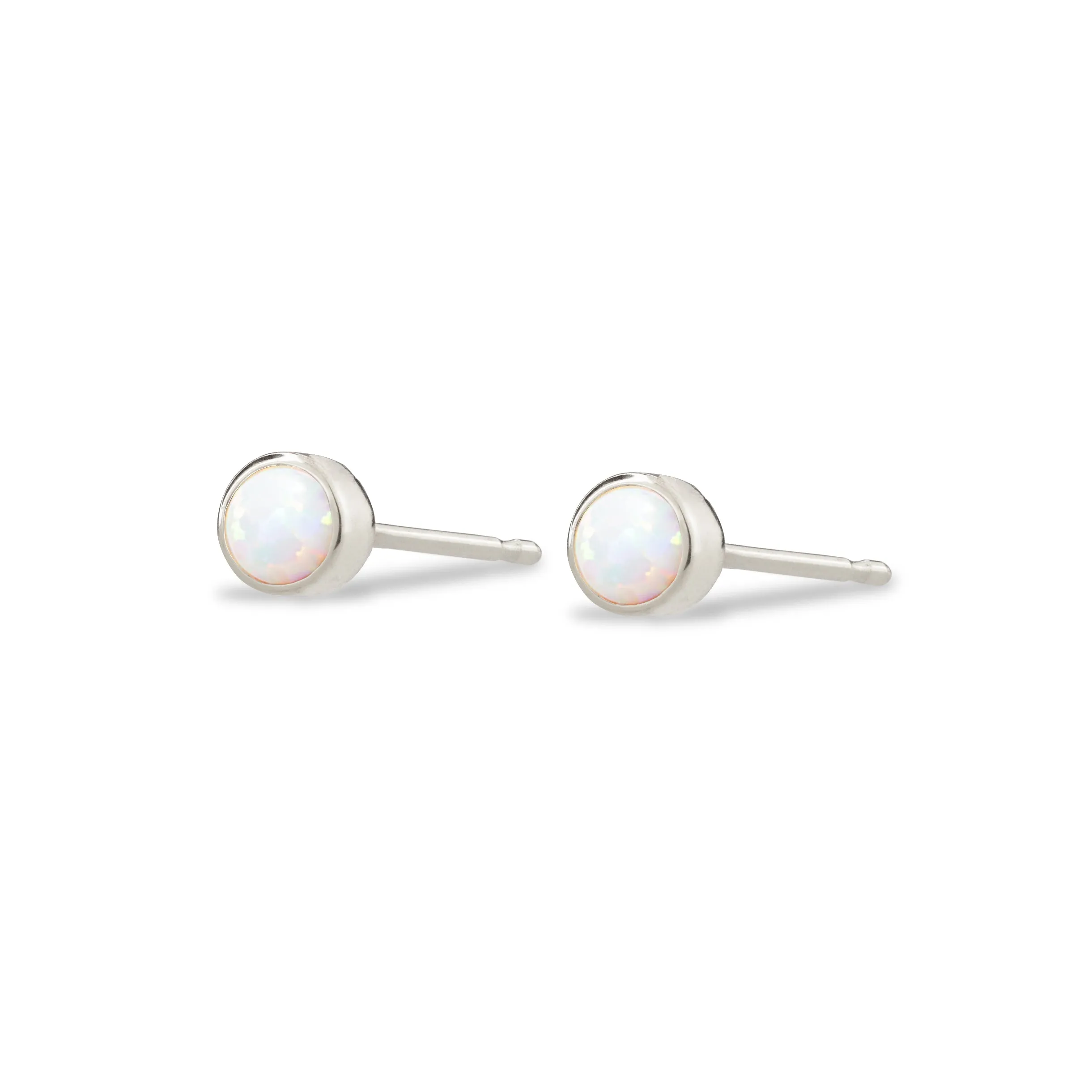 Birthstone Stud - Opal (October)