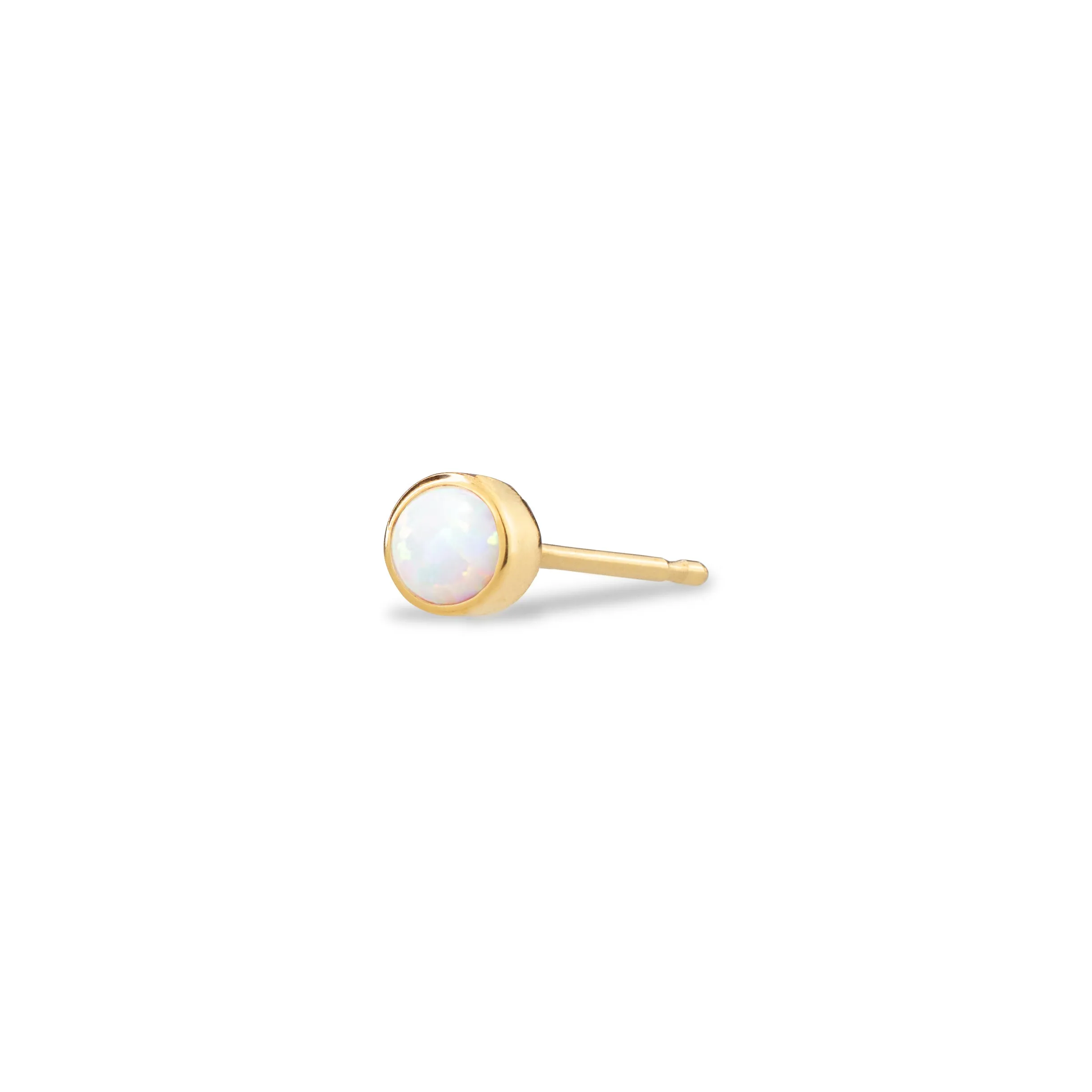 Birthstone Stud - Opal (October)