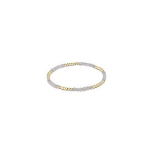 Blissful Pattern 2.5mm Bead Bracelet, Moonstone