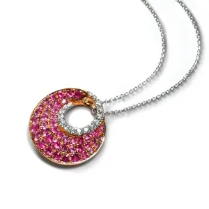 Blushing Pink Sapphire Pendant
