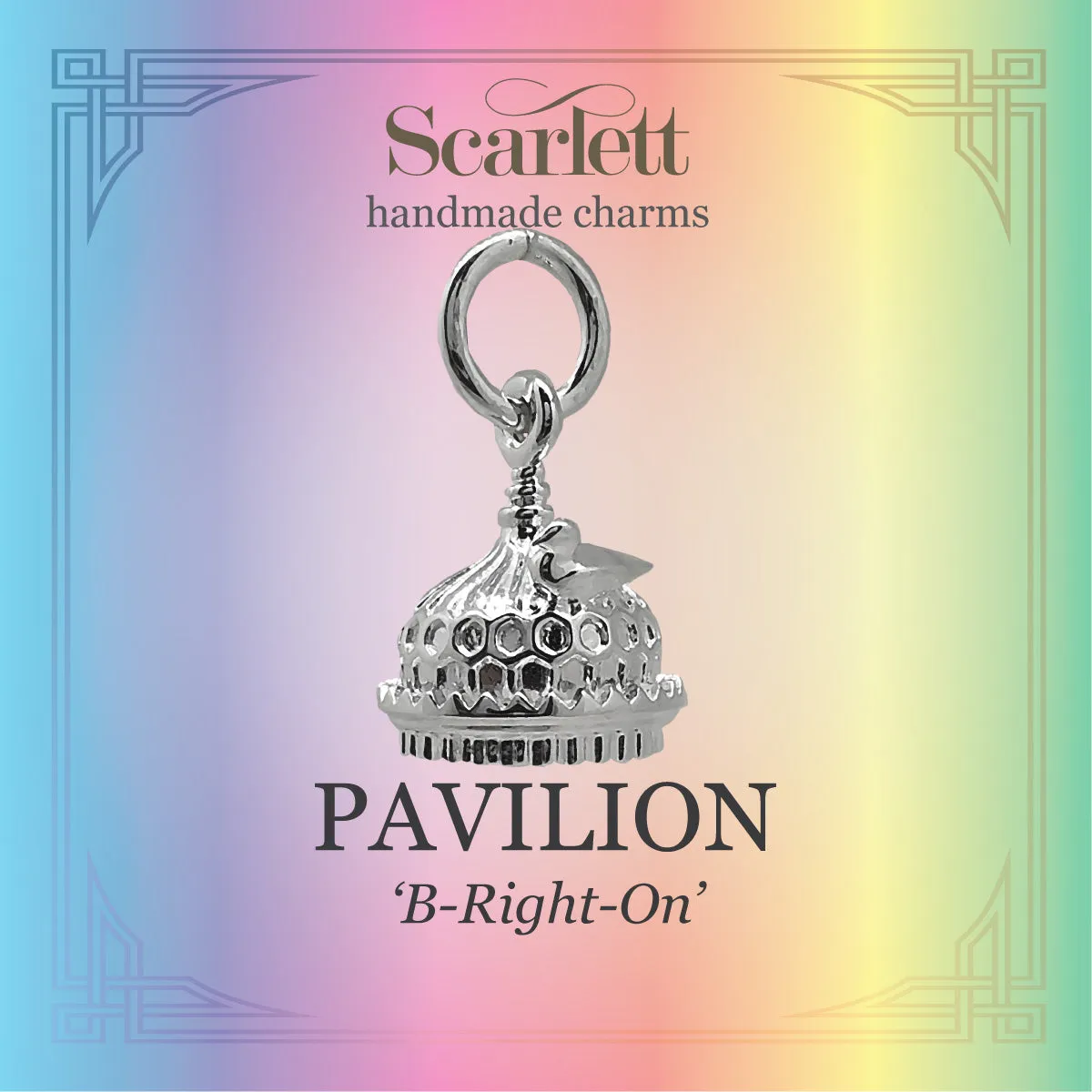 Brighton Pavilion Solid Gold Charm