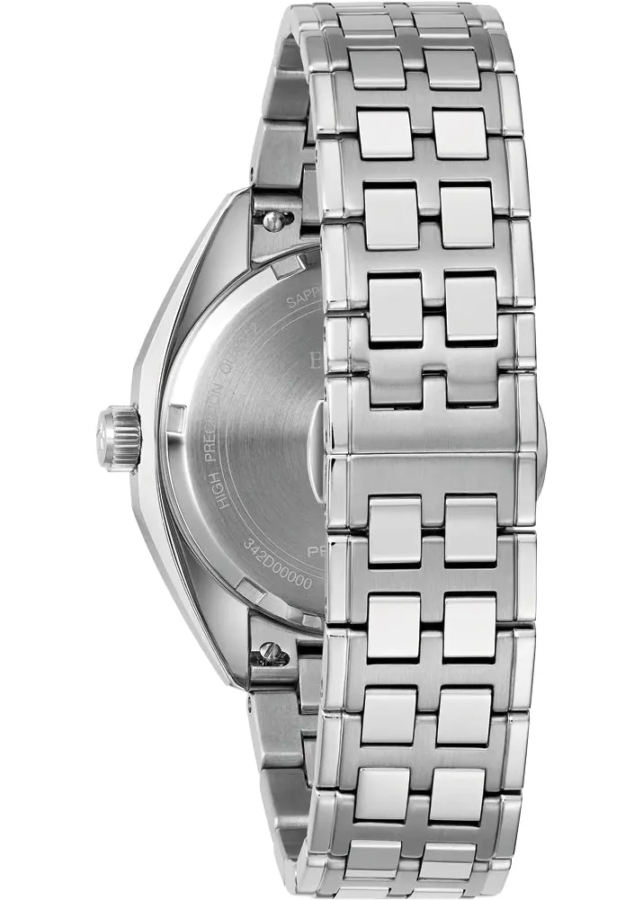 BULOVA CLASSIC 1973 JET STAR CLARET DIAL STAINLESS STEEL 96B401