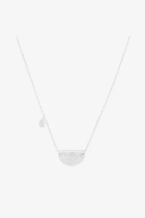 By Charlotte Calm Your Soul Necklace - Silver