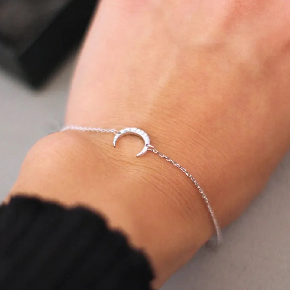 Chain Moon Bracelet
