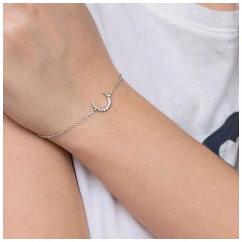 Chain Moon Bracelet