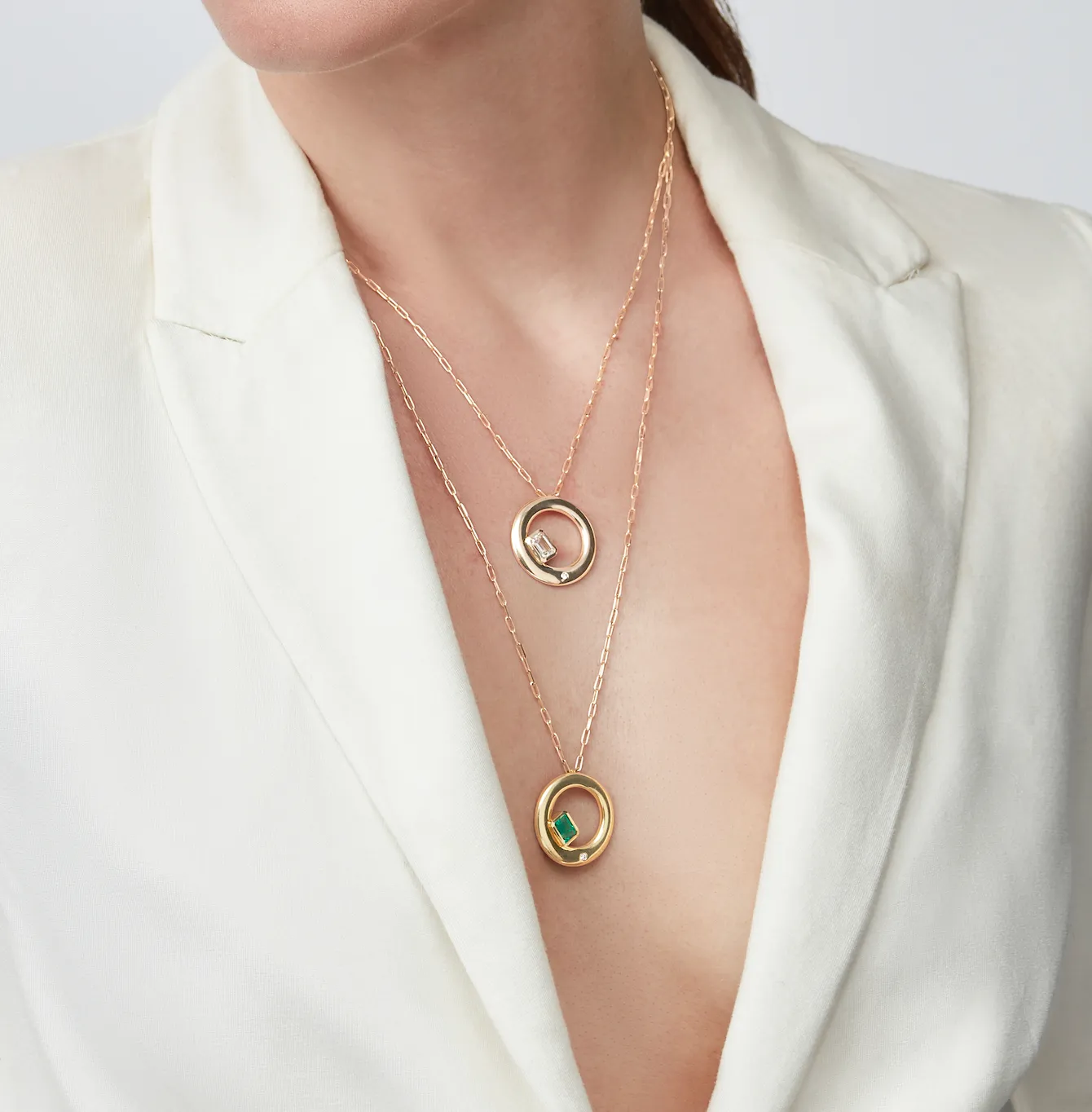 Chloe Emerald Necklace