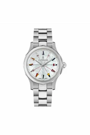 corum admiral's cup legend 38mm ladies watch ref. 020.201.20/v200-pn22