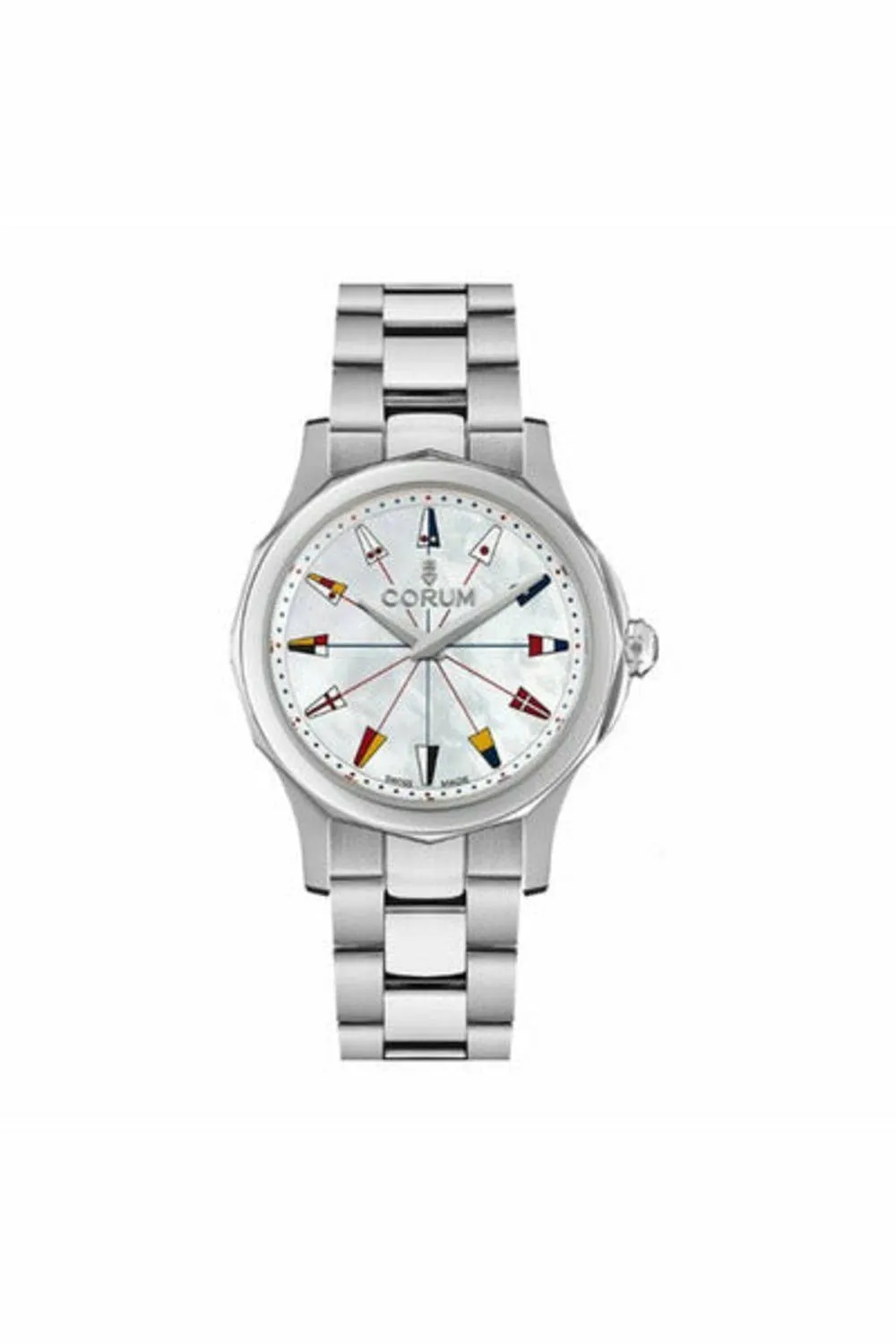 corum admiral's cup legend 38mm ladies watch ref. 020.201.20/v200-pn22