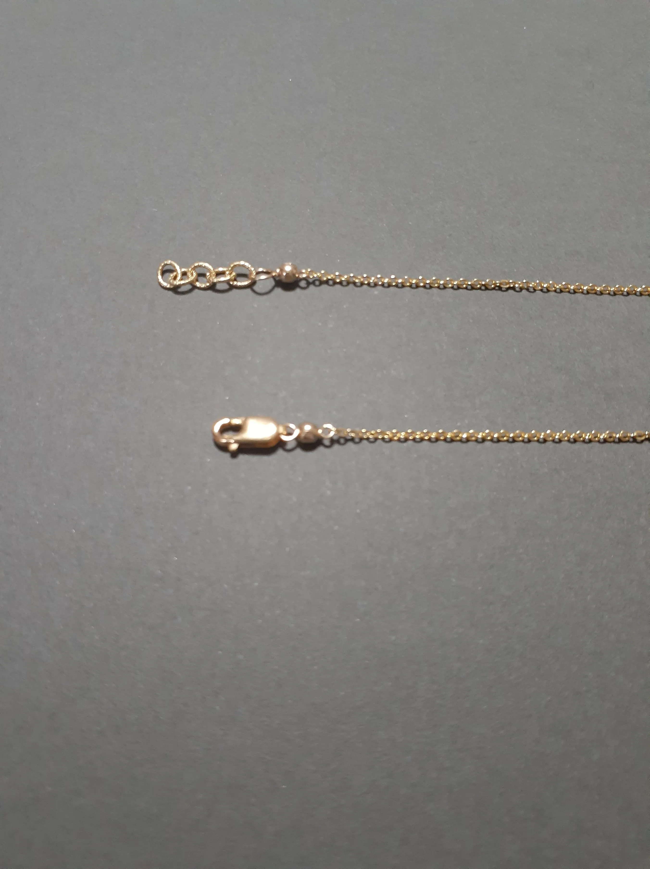 Dainty Black Spinel Anklet