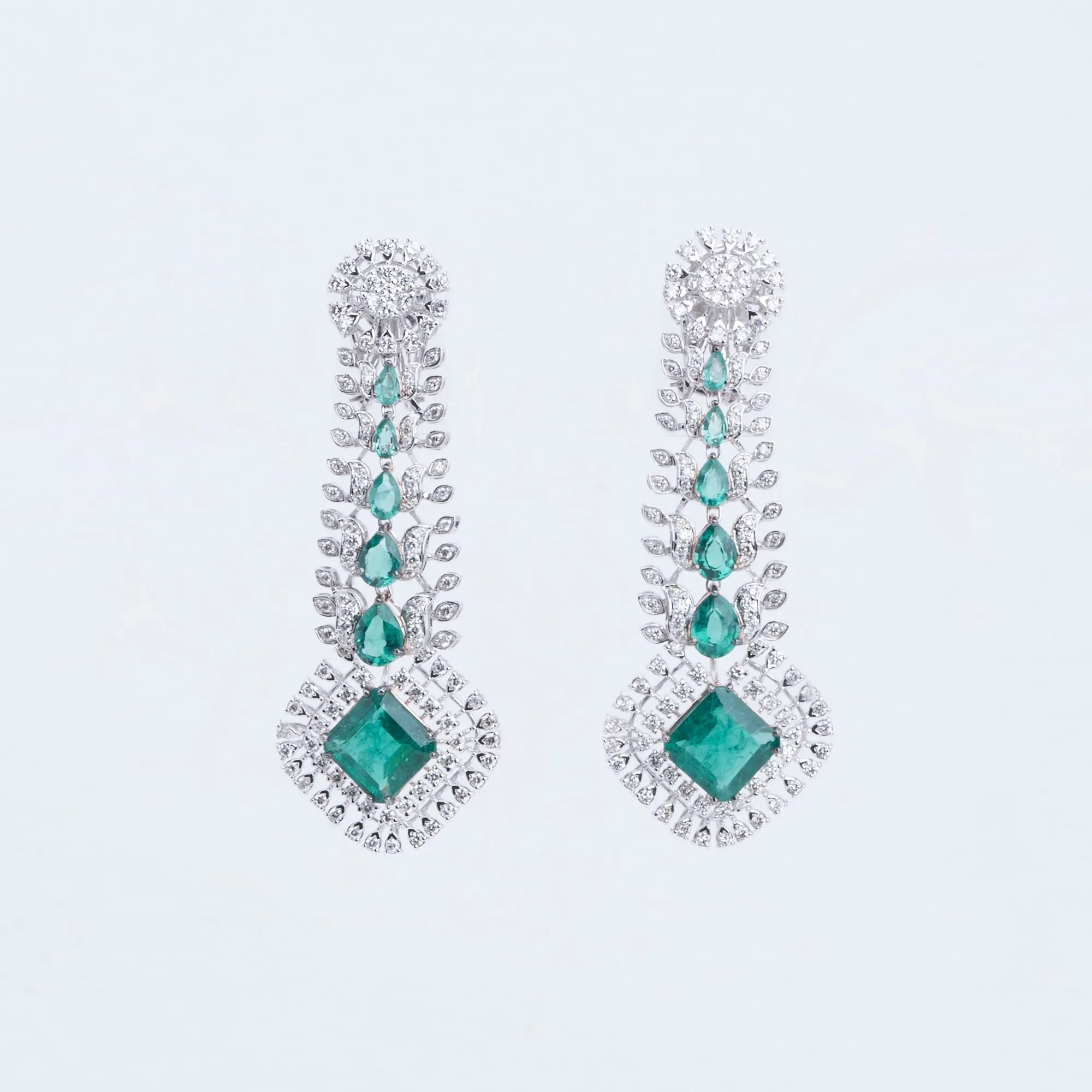 Diamond & Emerald Rhapsody Necklace