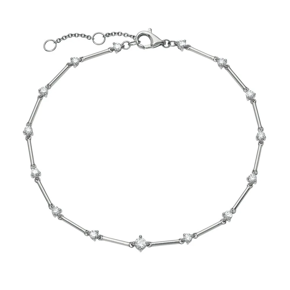 Diamond and Gold Bar Constellation Bracelet