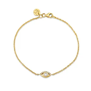 Diamond Angel Eye Bracelet | Ready to Ship