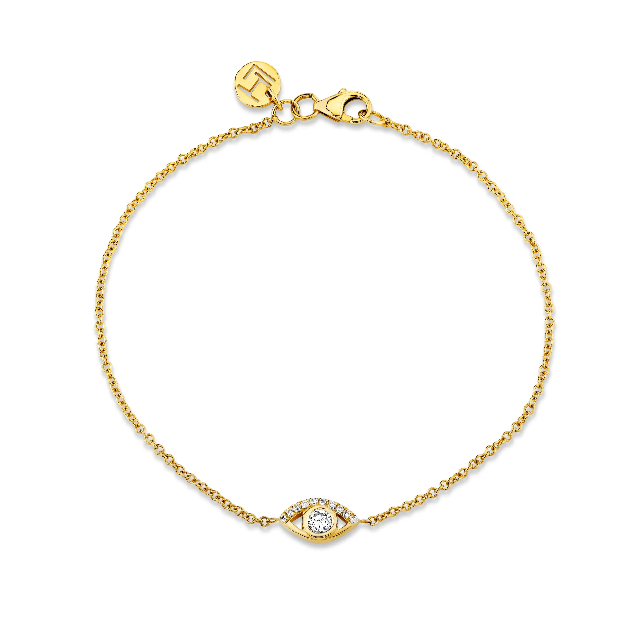 Diamond Angel Eye Bracelet | Ready to Ship