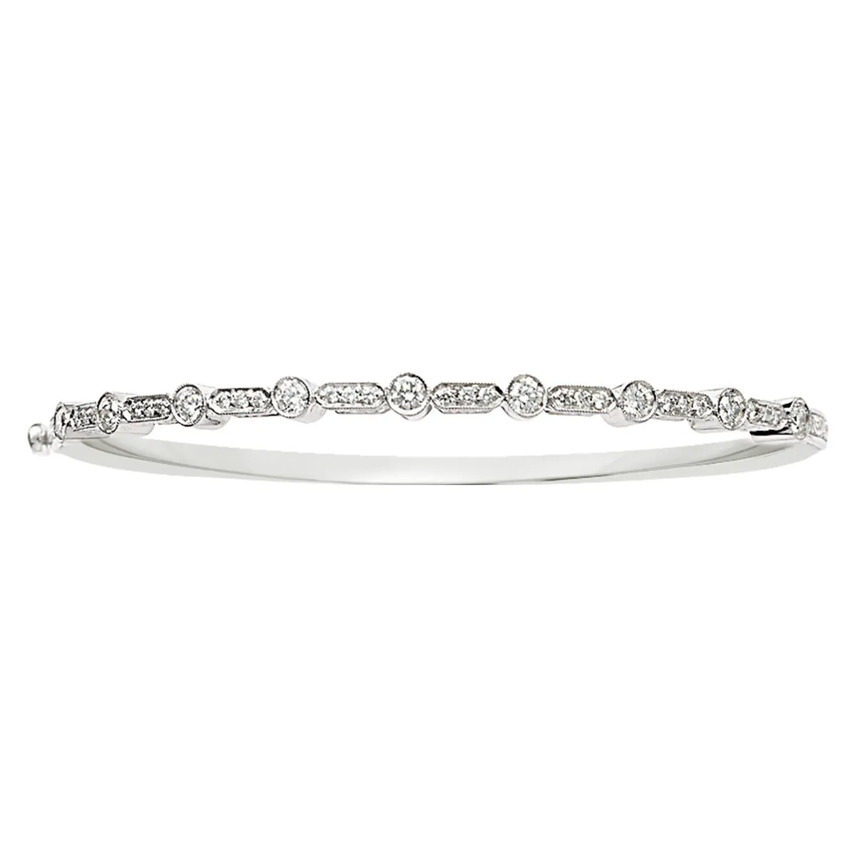 Diamond Pave Bar Bangle