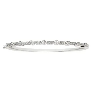 Diamond Pave Bar Bangle