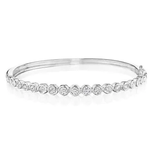 Diamond Round Bangle