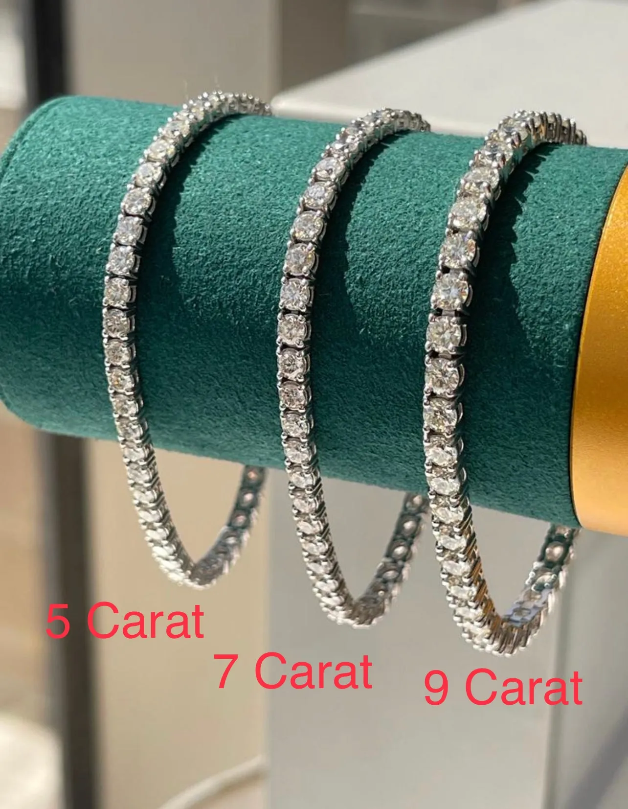 Diamond Tennis Bracelet - Natural Round Diamonds