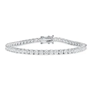 Diamond Tennis Bracelet - Natural Round Diamonds