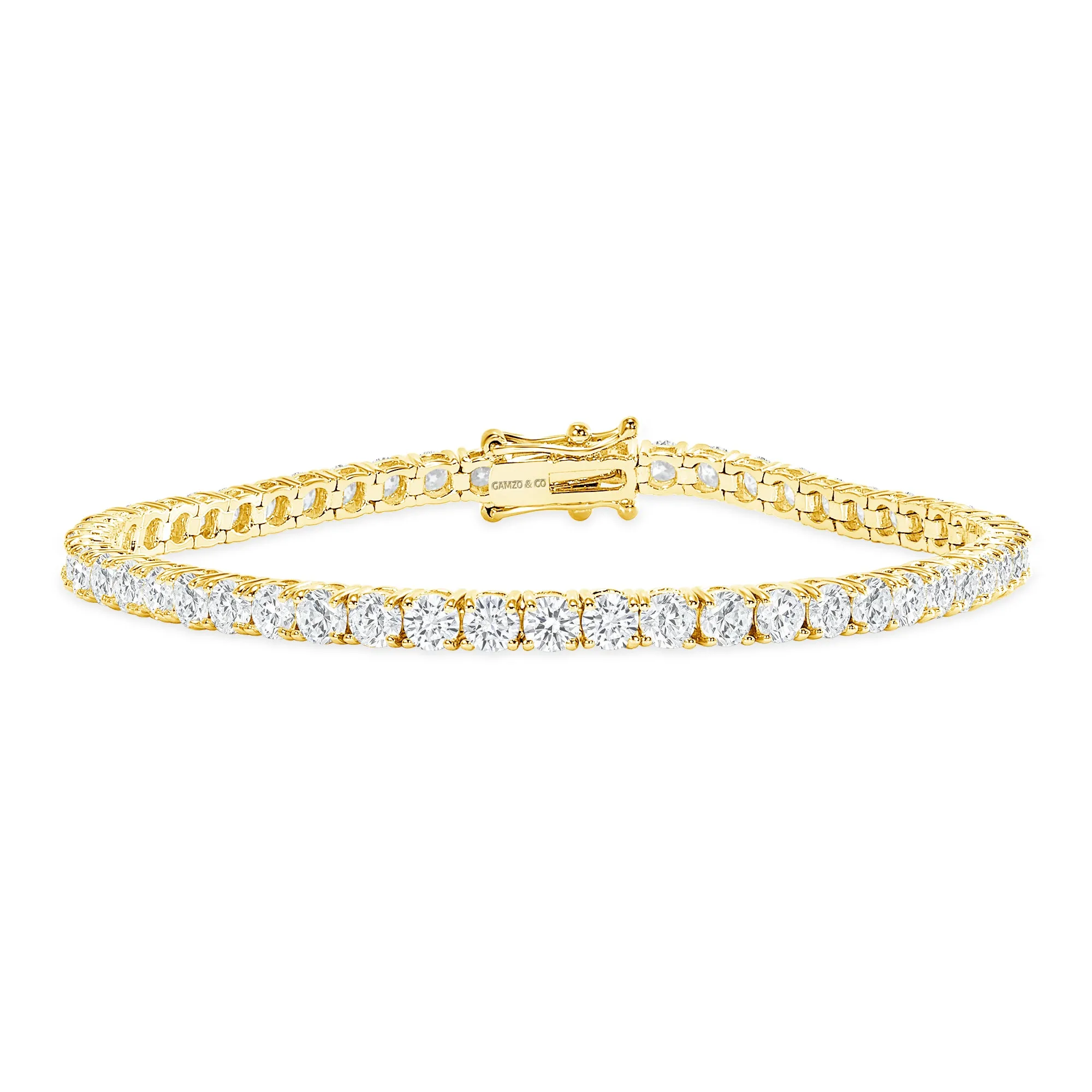 Diamond Tennis Bracelet - Natural Round Diamonds