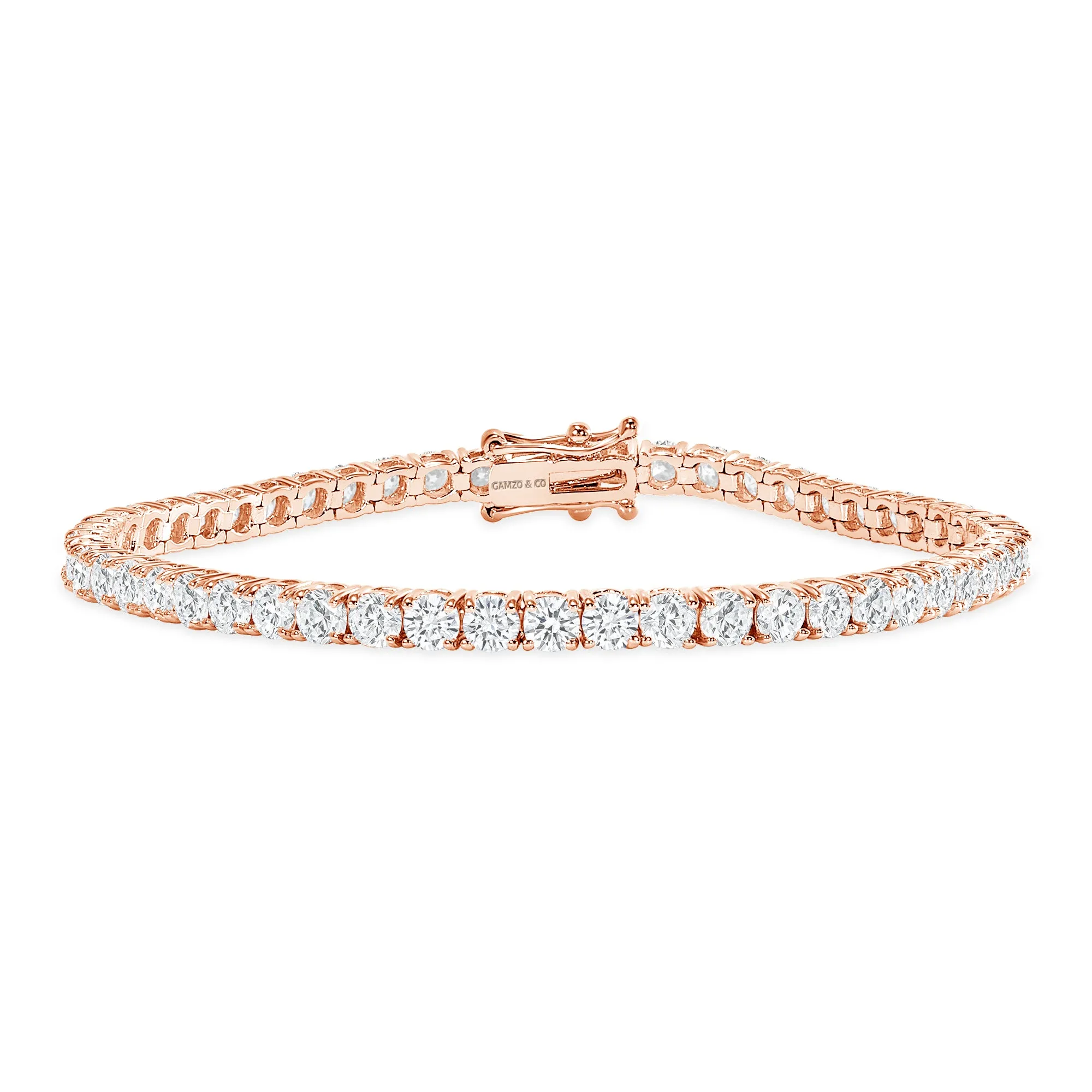 Diamond Tennis Bracelet - Natural Round Diamonds