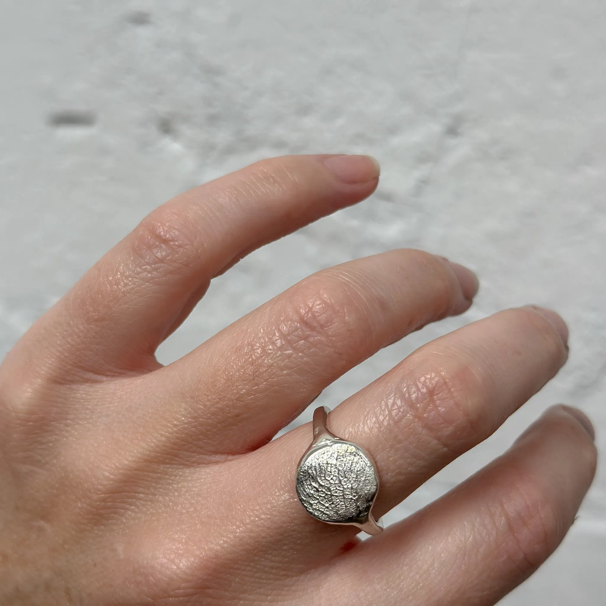Dog Nose Print Circle Ring