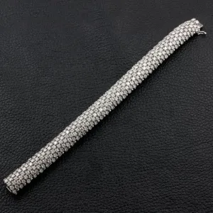 Domed Diamond Bracelet