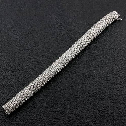 Domed Diamond Bracelet