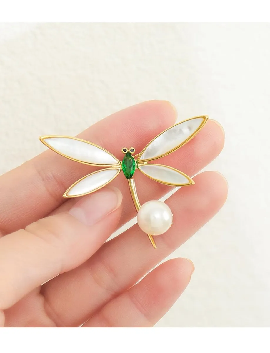 Dragonfly Brooch Pin Badge Wedding Party Jewelry Gifts for Women