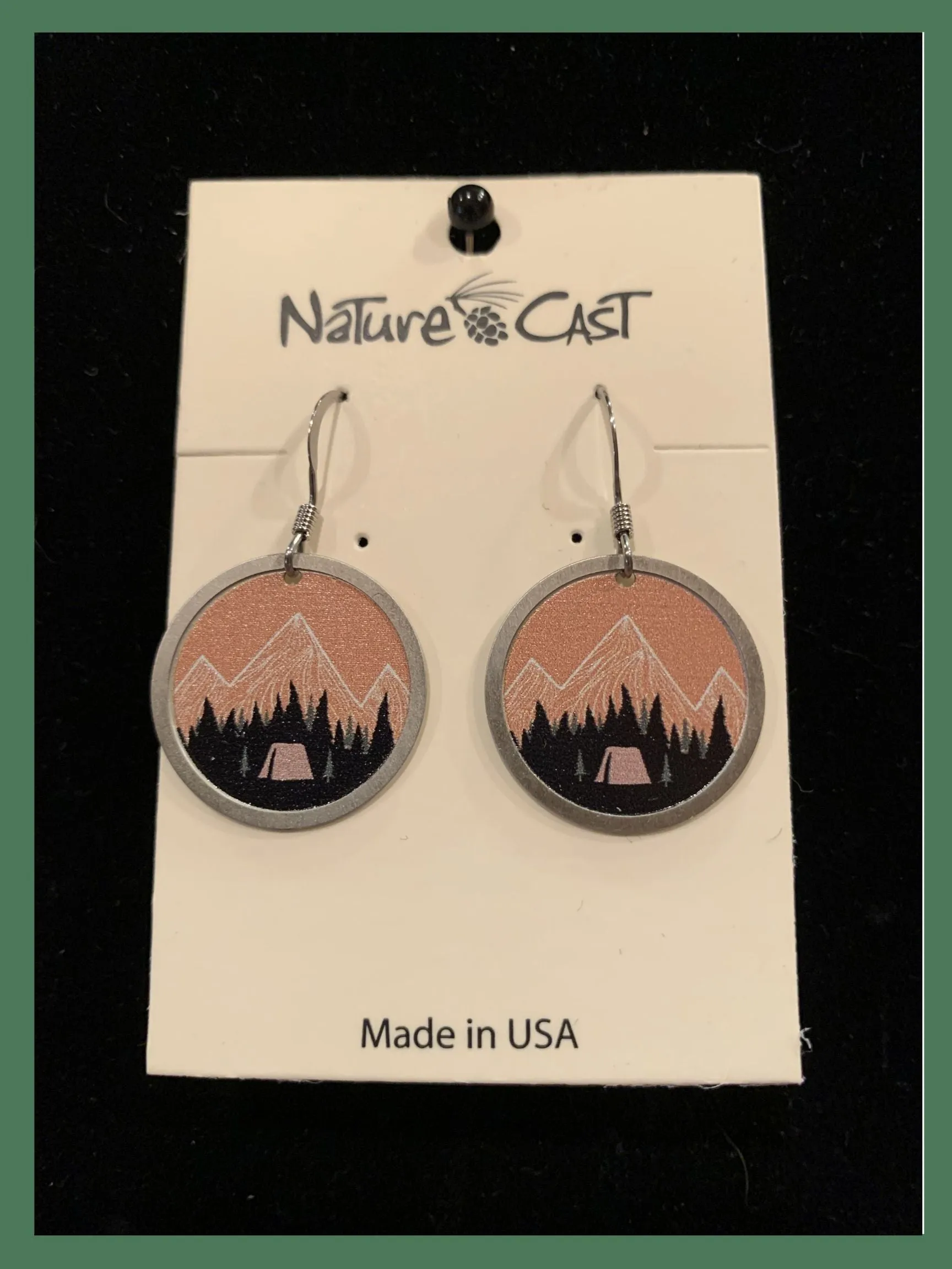 Earrings Mountain Dangle