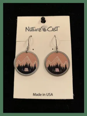 Earrings Mountain Dangle